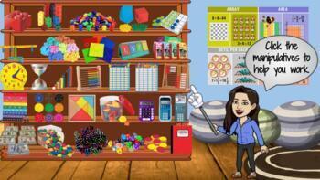 Preview of Math Manipulatives Virtual Classroom