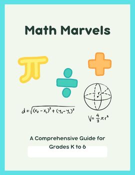 Math Marvels: A Comprehensive Guide for Grades K to 6th (2023) by Kafka ...