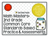 Math Masters: 2nd Grade Common Core Printables 2.NBT.3: Re