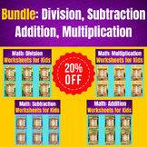 Math Mastery Bundle: Division, Subtraction, Addition, Mult