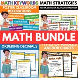 Math Mastery Bundle: Keywords, Strategies, Charts