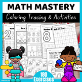 Math Mastery for Little Learners Preschool Coloring, Traci