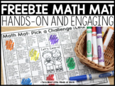Math Mat DISTANCE LEARNING  | FREEBIE DOWNLOAD |