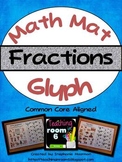 Math Mat Glyph:  Fractions