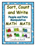 Math Mat Matching Houses People and Pets