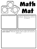 Math Mat Review Activity:  Snap Blocks