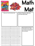 Math Mat Review Activity:  Sour Brite Rocks