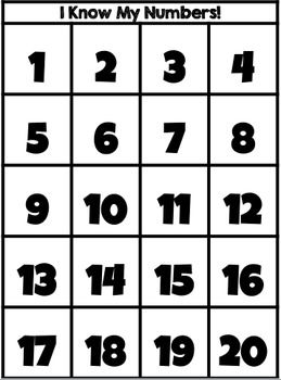 Math Matching 1-20 (Independent stations) by Especially Education