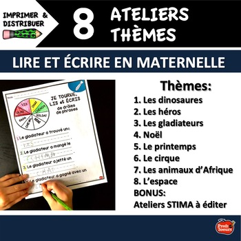 Preview of Math Maternelle / Préscolaire / Kindergarten / French Immersion Long Range Plans