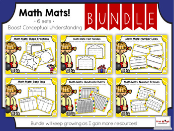 Preview of Math Mats: Expanding Bundle