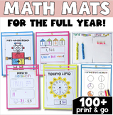 Math Mats, Graphic Organizers, Dry Erase Mats, Small Group