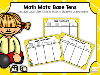 Preview of Math Mats: Place Value and Base Tens