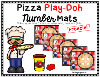 Play Dough Math Mats Freebie By All Things Special Ed Tpt