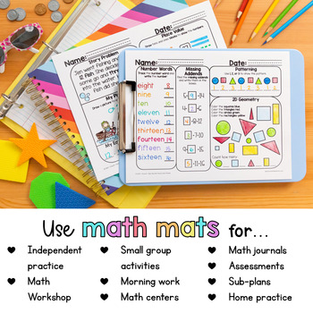 summer math review worksheets for first grade by proud to