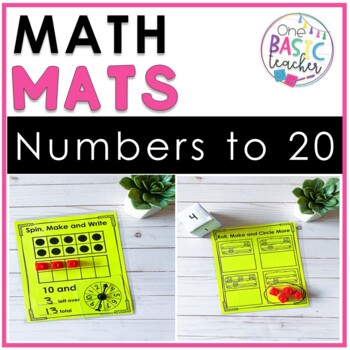 Preview of Math Mats for Numbers to 20