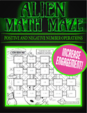 Math Maze - Aliens of Outer Space! - Positive & Negative N