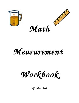 Preview of Math Measurement Workbook