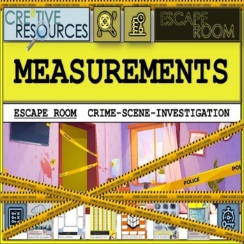 Preview of Math Measurements Escape Room
