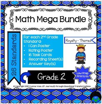 Preview of Second Grade Math Mega Bundle