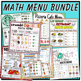 Math Menu Bundle | Add and Subtract Decimals / Money