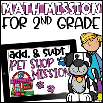 Preview of Math Mission: 3-Digit Addition & Subtraction Escape Room