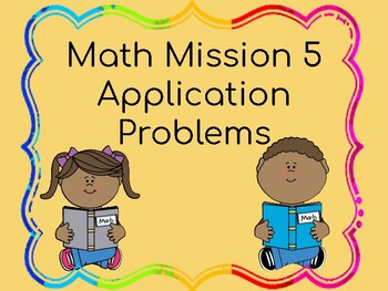 Preview of Math Mission 5 Application problems