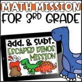 Math Mission: Addition & Subtraction within 1,000 Escape R