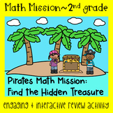 Math Mission-Escape Room-Pirates Adventure-Place Value 2nd