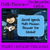Math Mission - Escape Room - Secret Agents - Geometry in K
