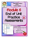 Math Mod 6 Practice Assessments  Odds/Evens   Arrays