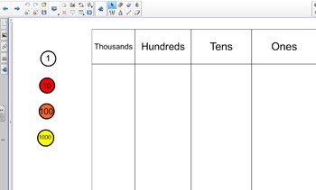 Preview of Place Value Chart, Number Disks, Ten Frame, Number bonds & More