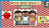 Math Module 1 Bundle for 2nd Grade Interactive PowerPoints