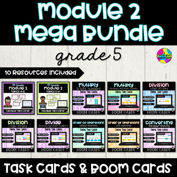 Preview of Math Module 2 Mega Bundle