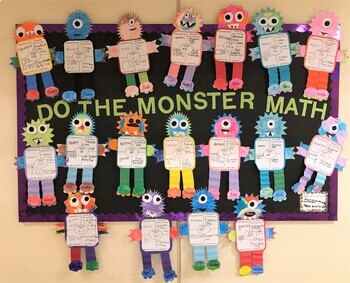 Preview of Place Value Math Monsters