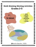 Math Morning Meeting Activities