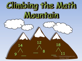 Math Mountain - Climbing the Math Mountain by iTeach 2nd | TpT