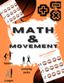 Math & Movement (Basketball ) Addition, subtraction and Mu