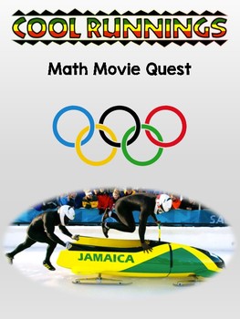 Preview of Math Movie Quest- Cool Runnings