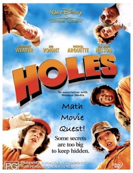 Preview of Math Movie Quest - Holes