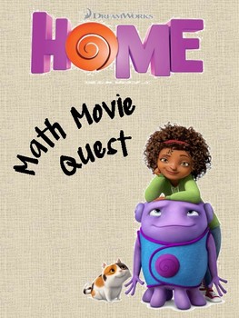 Preview of Math Movie Quest- Home