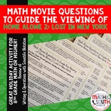 Math Movie Questions to Guide the Viewing of Home Alone 2 