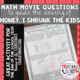 Math Movie Questions to Guide the Viewing of Honey, I Shru