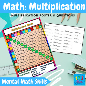 Preview of Math: Multiplication