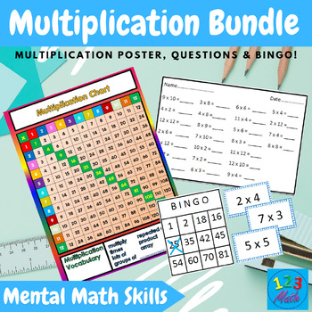 Preview of Math: Multiplication Bundle