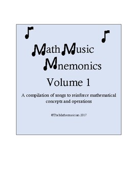 Preview of Math Music Mnemonics Vol. 1 (for 4th Grade CC Math)