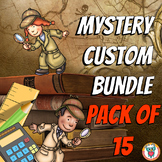 Mysteries Custom Bundle (Pack of 15) - Math Mysteries, Rea