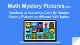 Math Mystery Pictures - Interactive & Online