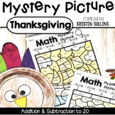 Math Mystery Pictures- Thanksgiving Edition