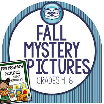 Preview of Fall Mystery Pictures | Intermediate Math