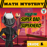 Free Math Activity - Kindergarten Superhero Math Mystery